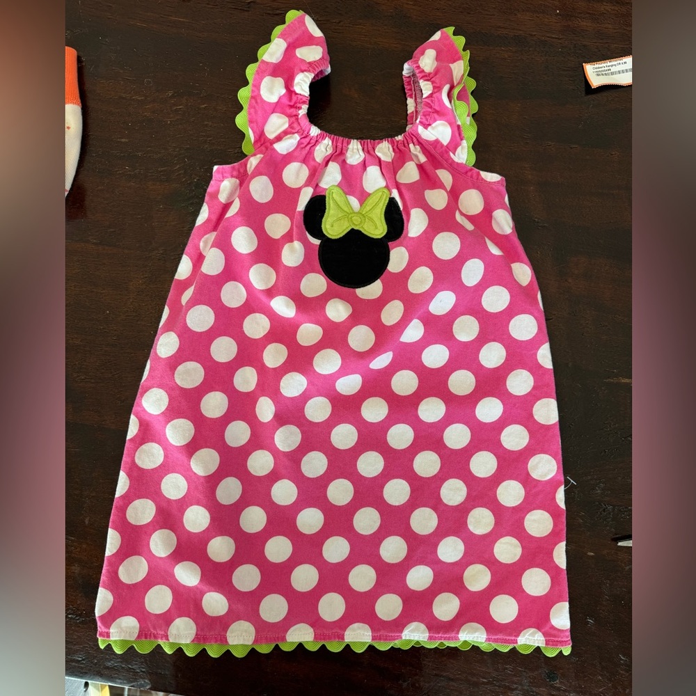 3T Girl, Disney, Mickey/ Minnie Mouse sleeveless dress